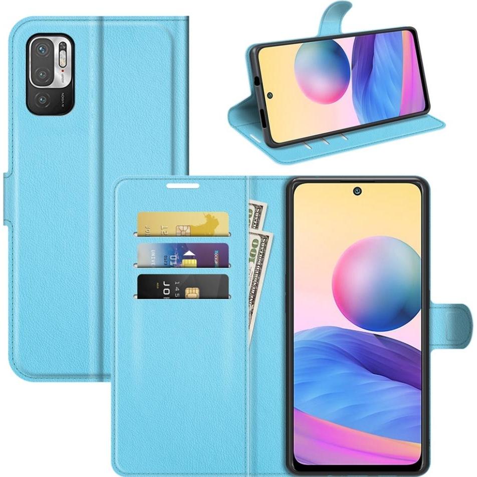 Thumbnail - Screenguard Xiaomi Redmi Note 10 5G Leather Guard Lederhülle (Xiaomi Redmi Note 10 5G), Smartphone Hülle, Blau