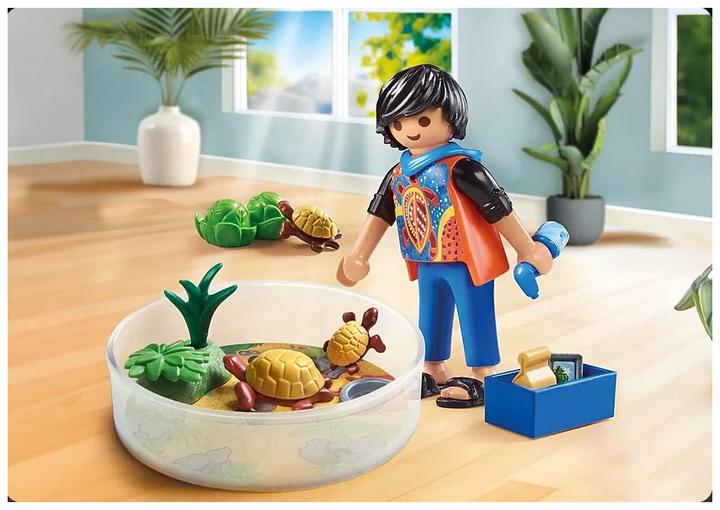 Actual product image Playmobil Turtle terrarium (71748)
