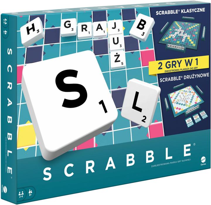 Produktbild Mattel Scrabble Original (Y9616) (Polnisch)