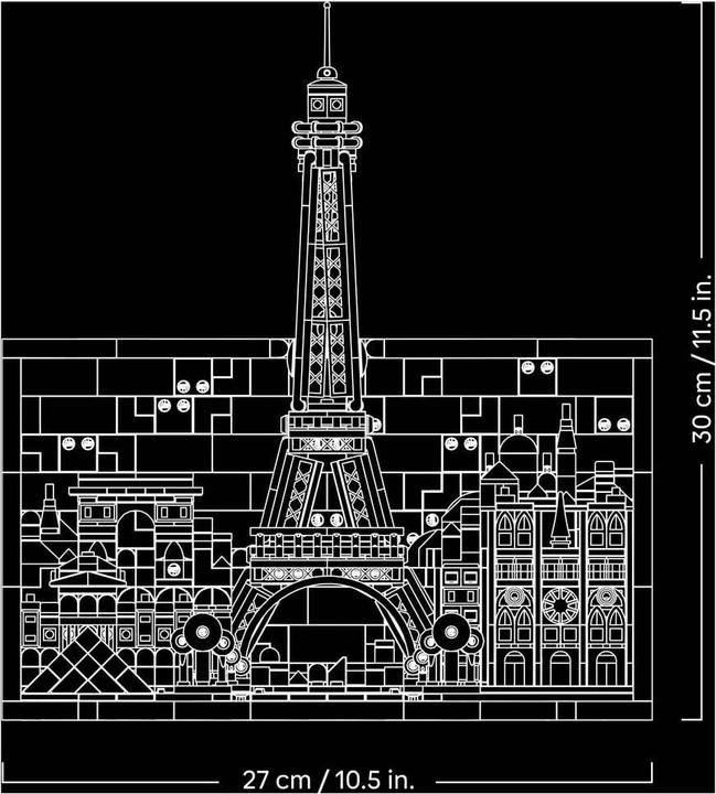Image du produit LEGO Paris – Stadt der Liebe (21064, LEGO Architecture)