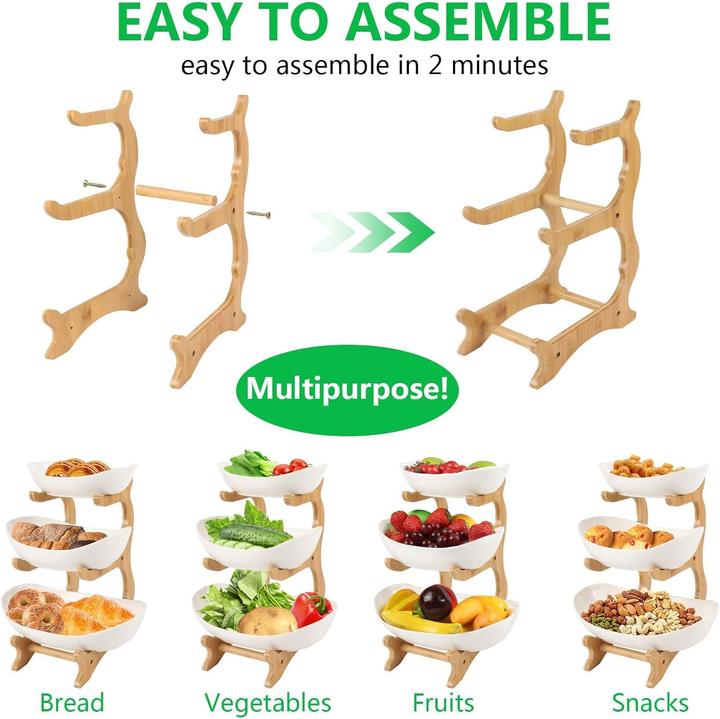 Image du produit Dreamhigh Obst Etagere mit 3 Etagen