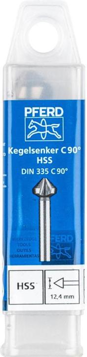 Produktbild Pferd KES HSS DIN 335 C90° 12,4 25202111 Kegelsenker 12.4 mm HSS 1 St. (12.4 mm)