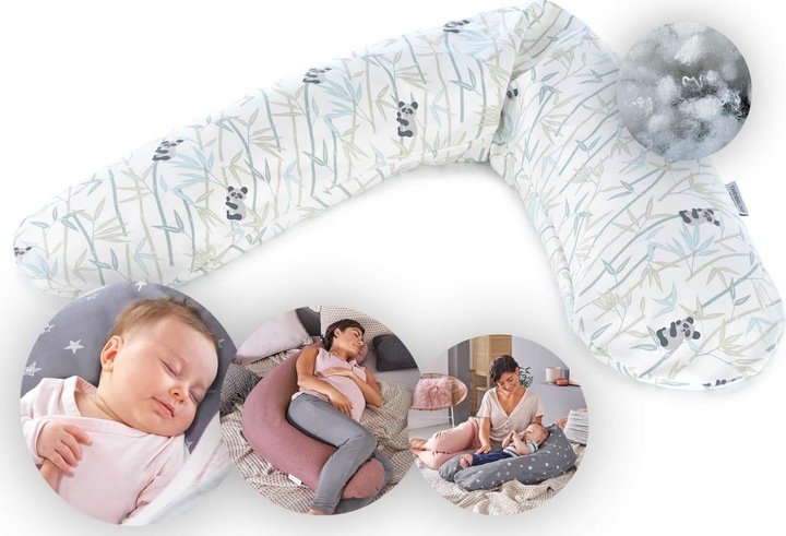 Produktbild Theraline Stillkissen "Das Original" mit Polyester Hohlfaser Füllung inkl. Bezug 190 cm (190 cm)