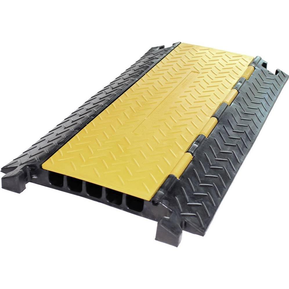 Thumbnail - Walther, Kabelschutz + Kabelführung, 39870050 39870050 Kabelbrücke 5K gerade Vollgummi (Kabelbrücke, 800 mm)