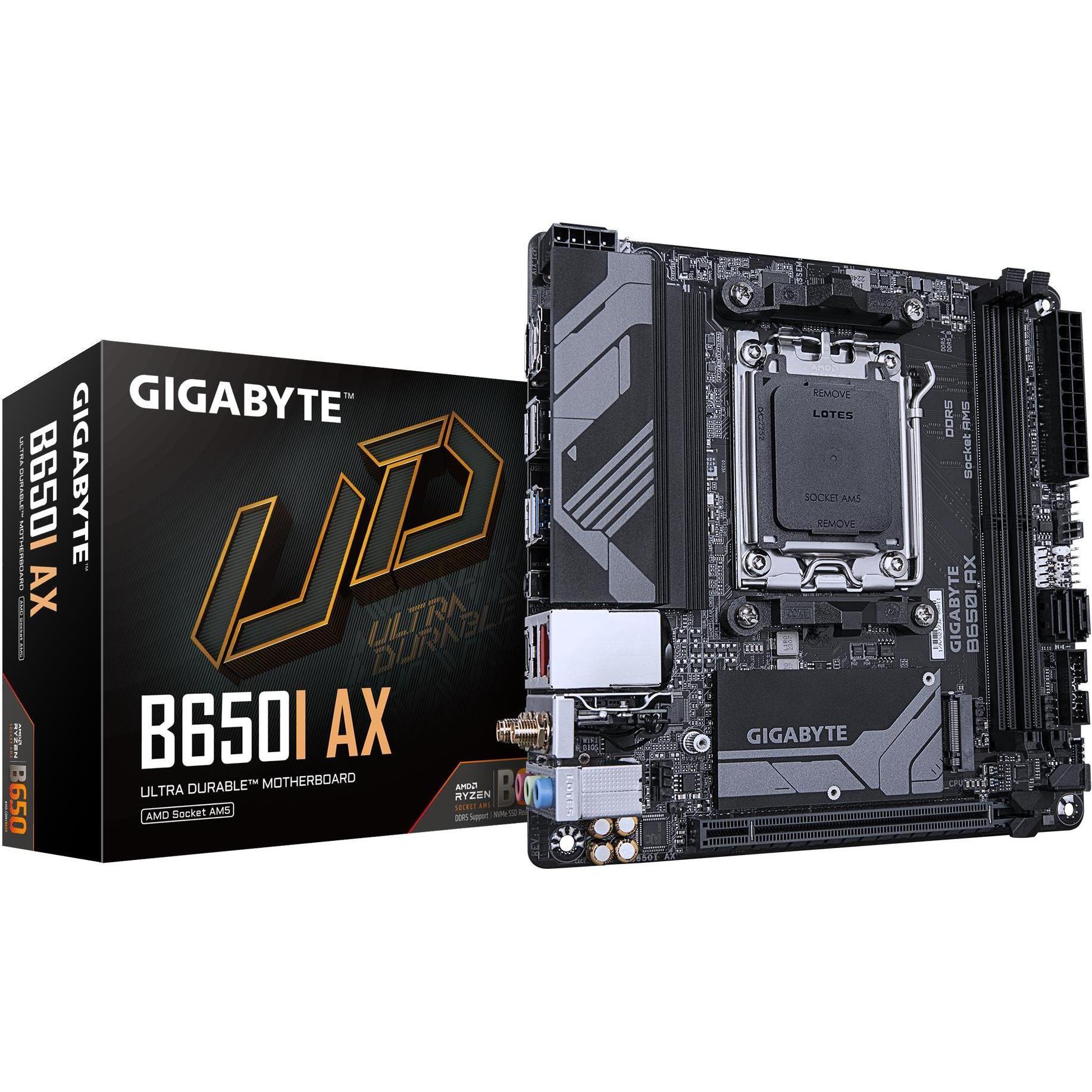 Gigabyte B650I AX (AM5, AMD B650, Mini-ITX), Mainboard
