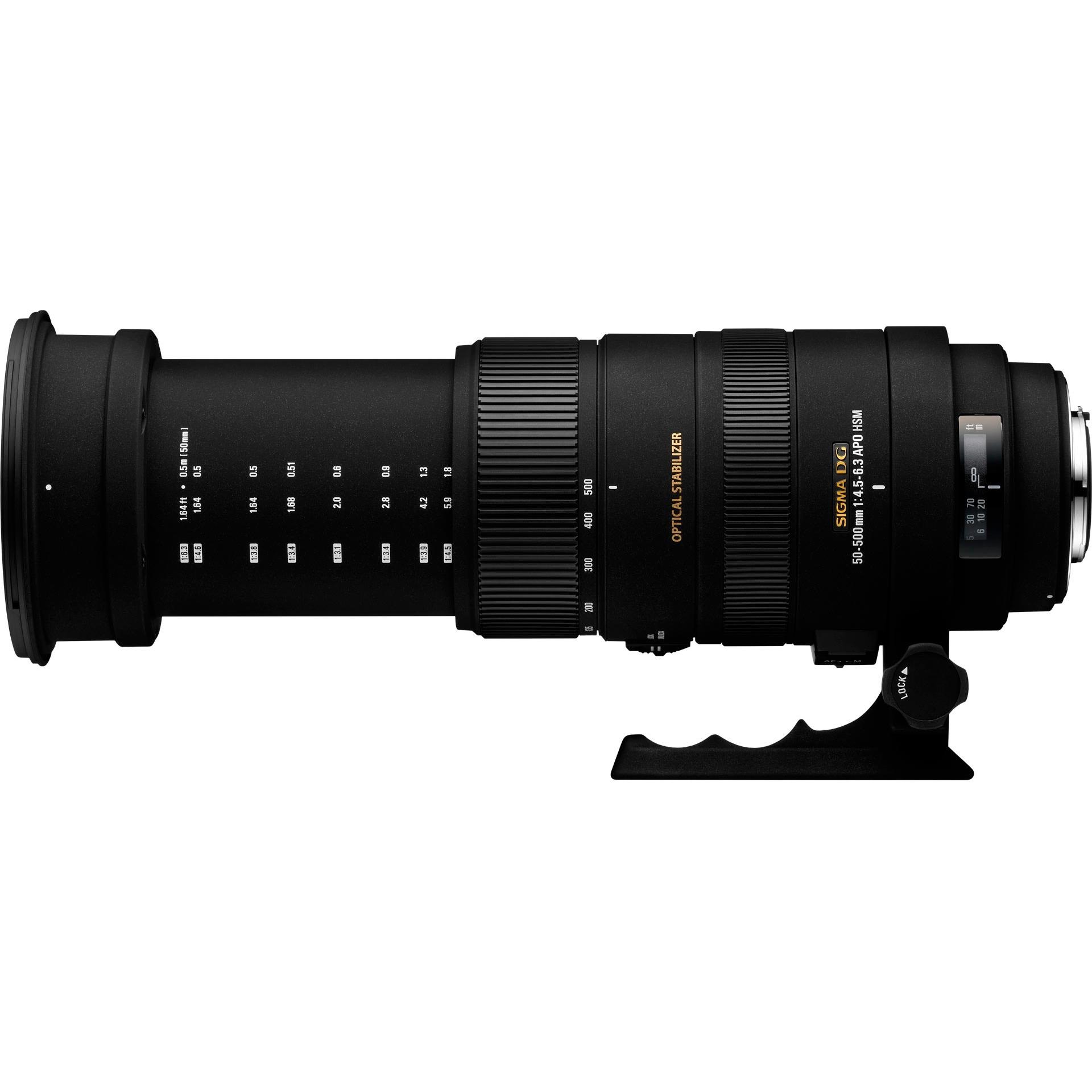 ★SIGMA 50-500mm 1:4.5-6.3 APO★ Amazon.com : Sigma 50-500mm F/4.5-6.3 APO DG OS HSM Lens for