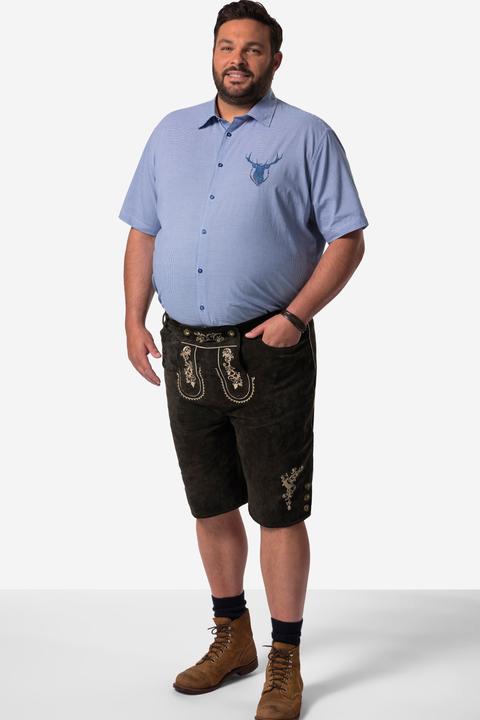 Produktbild Men+ Trachtenhemd, Halbarm, Vichy-Karo, Kentkragen, Comfort Fit (7XL)