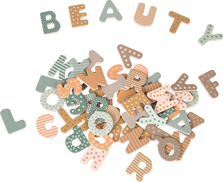 Actual product image Spielba Letters magnetic 60 pcs.