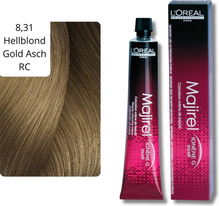 Actual product image L'Oréal Professionnel mayirel (8.31 light blonde gold ash)