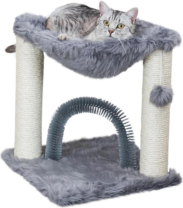 Actual product image Trixie Baza with brush (50 cm, Grey)