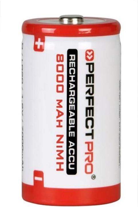 Produktbild PerfectPro Akku D 2 Stück (2 Stk., 8000 mAh)