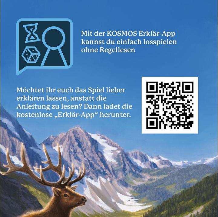 Actual product image Kosmos Familienspiel Cascadia – Im Herzen der Natur (German)