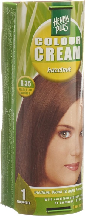 Produktbild Hennaplus Colour Cream (6.35 Haselnuss)