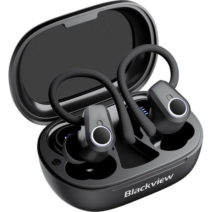 Blackview AirBuds 60 (NC, 6 h, Kabellos), Kopfhörer, Schwarz