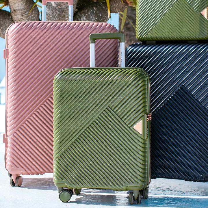 Actual product image Wittchen Reiskoffer 4-Piece Set with Spinner Wheels, TSA Lock, and Telescopic Handle