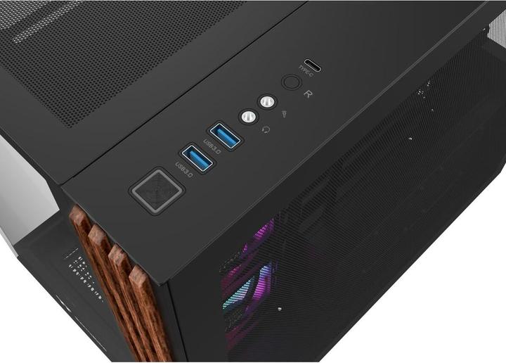 Produktbild Thermaltake Geh View 380 WS Midi Tower "ARGB" Black retail (mATX, Mini-ITX, ATX)