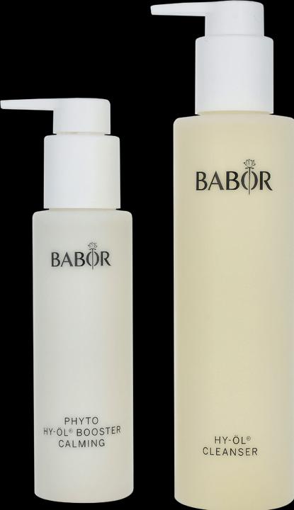 Babor CLEANSING HY-ÖL & Phyto HY-ÖL Booster Calming Set (Lait nettoyant, 300 ml)