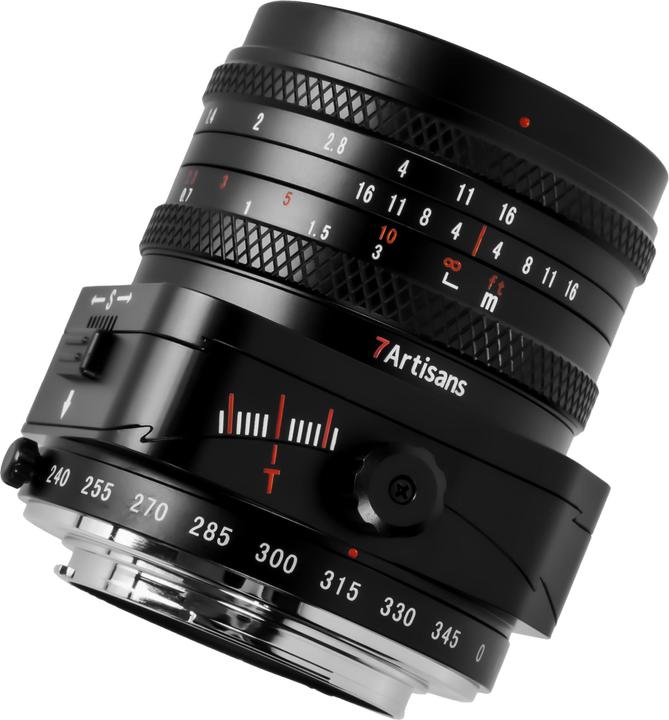 Actual product image 7artisans 50mm f/1,4 Tilt Shift für Fuji X (Fujifilm X, APS-C / DX)
