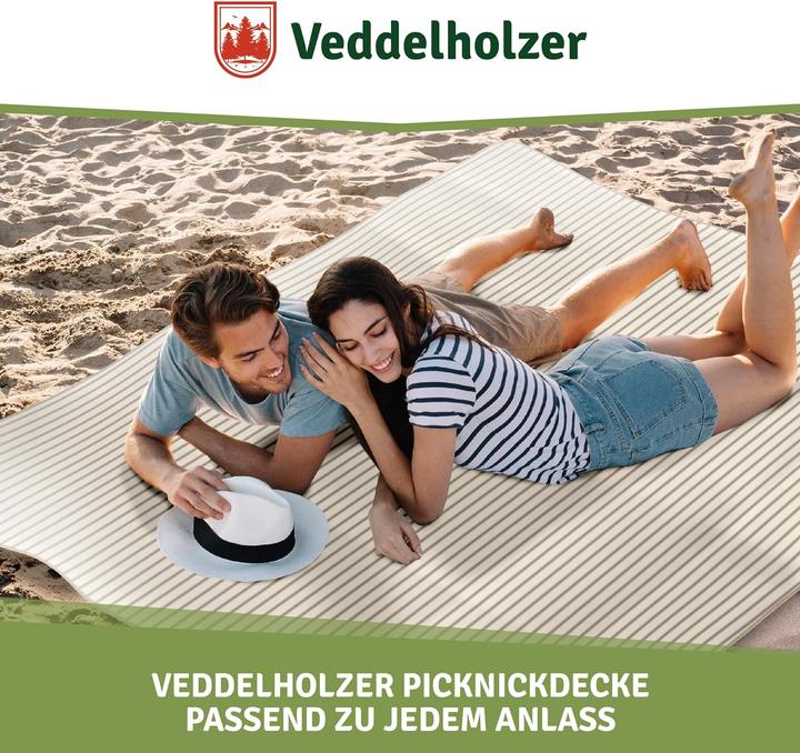 Immagine prodotto Veddelholzer Picknick- und Stranddecke