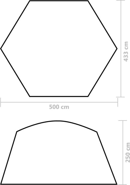Immagine prodotto vidaXL Pool-Zelt