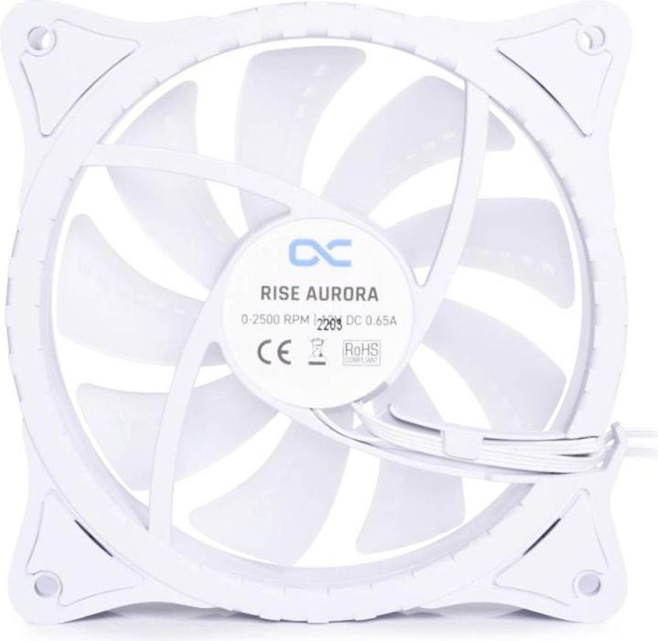 Actual product image Alphacool Rise Aurora PWM fan (120 mm, 1 x)
