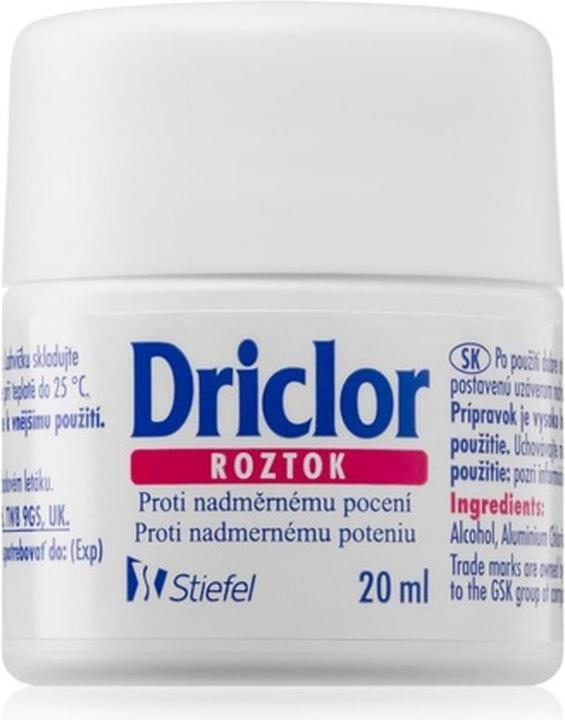 Driclor Antiperspirant (Roll-on, 20 ml)