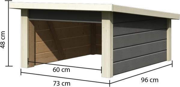 Produktbild Karibu Mährobotergarage 2 (Mähroboter, Mähroboter Garage)