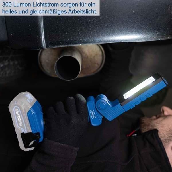 Produktbild Scheppach Akku-Arbeitsleuchte C-WL20-X (DIY) (300 lm)