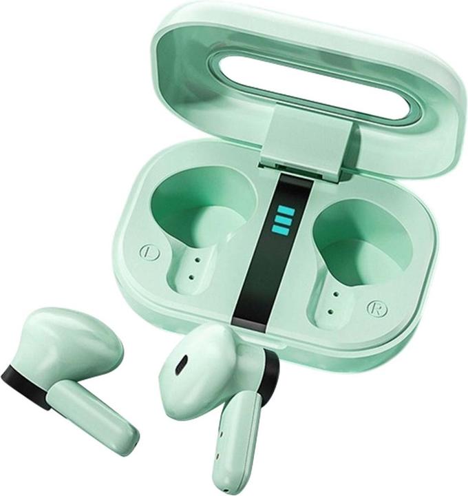 Actual product image Wekome Wireless headphones Bluetooth V5.2 TWS Gree (4 h, Wireless)