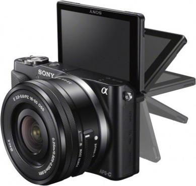 Produktbild Sony NEX-3N, FullHD, 16-50mm Kit (APS-C / DX)
