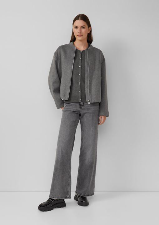 Produktbild s.Oliver Strickjacke Feinstrickcardigan aus Viskosemix (46)