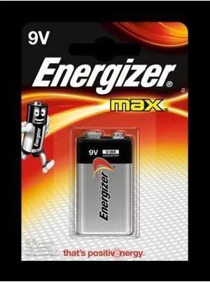 Actual product image Energizer Max Alkaline (1 pcs., 9V Block)