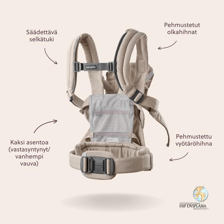 Actual product image BabyBjörn Tragesitz Harmony Woven