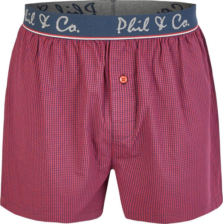 Produktbild Phil & Co. Berlin Boxer Classic Checks (XXL, 4er Pack)