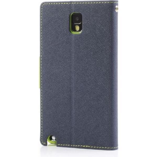 Thumbnail - Goospery Fancy Diary Series (Samsung Galaxy Note 3), Smartphone Hülle, Blau, Gelb