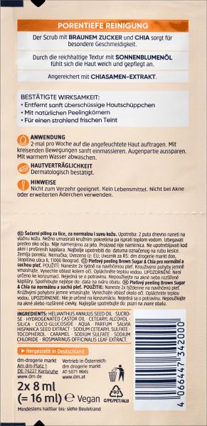 Image du produit dm Balea Sugar Scrub (gommage au sucre) (Exfoliant nettoyant, 16 ml)