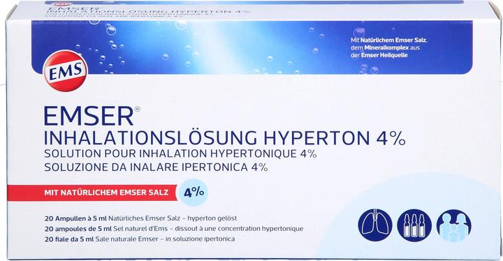 Produktbild Emser Inhalationslösung 4 % hypertonisch