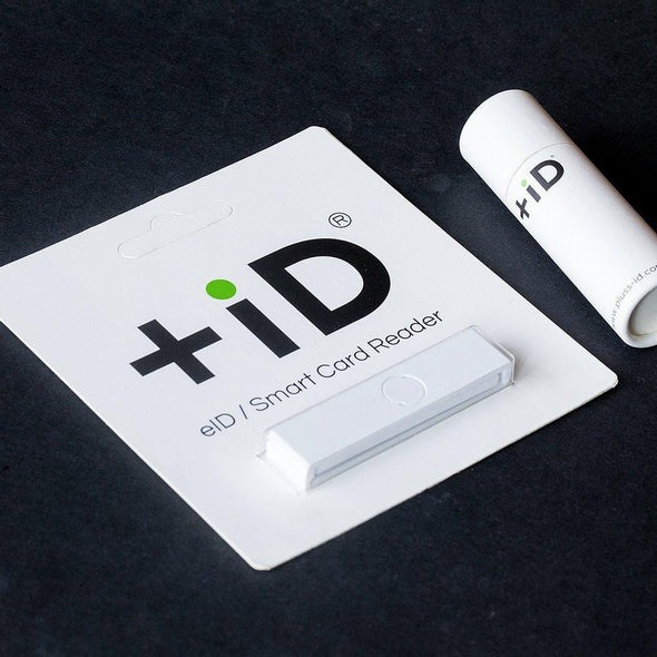 Produktbild Pluss ID smart card reader white (USB 2.0)