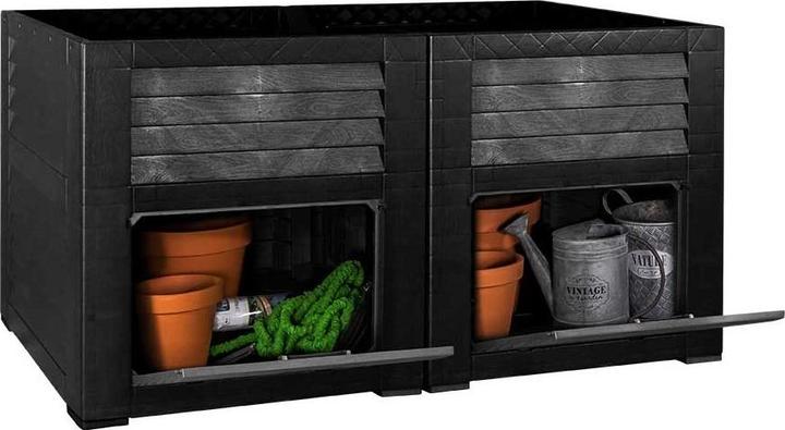 Image du produit Weber Home Lit surélevé avec compartiments de rangement