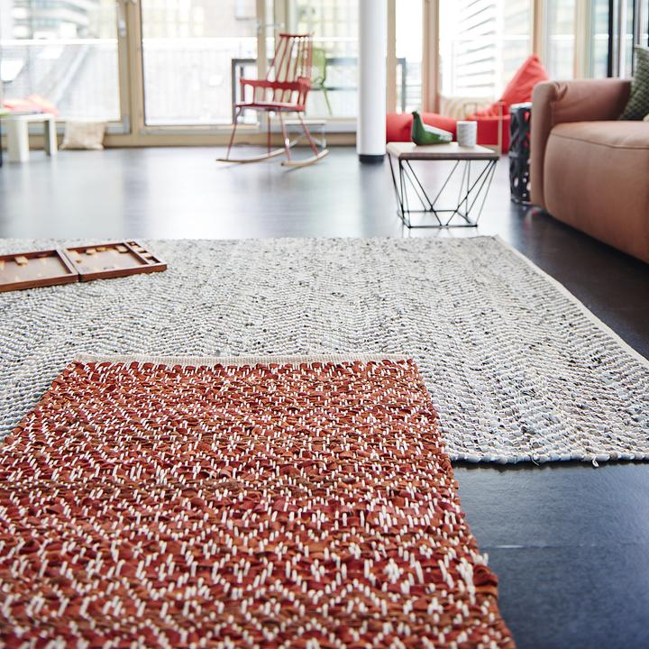 Produktbild Broste Copenhagen Zigzag Teppich (80 x 250 cm)