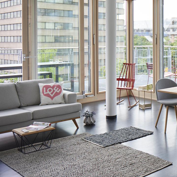Produktbild Broste Copenhagen Zigzag Teppich (80 x 250 cm)