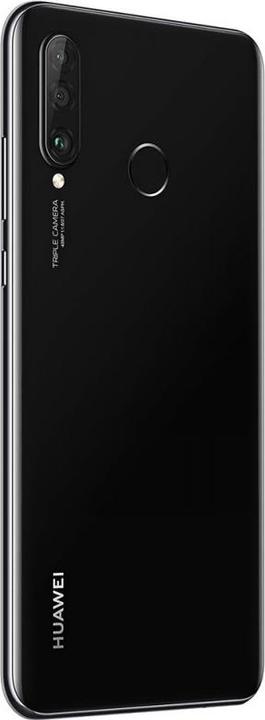 Actual product image Huawei P30 Lite (4GB) (128 GB, Midnight Black, 6.15", Hybrid Dual SIM, 4G)