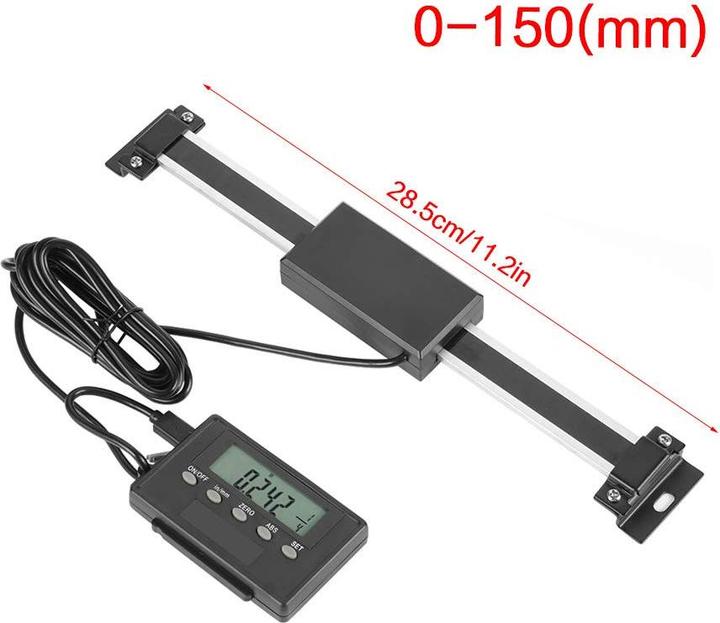 Immagine prodotto Vikye Linearmassstab mit Digitalanzeige (15 cm)