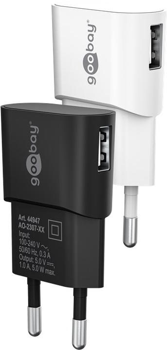 Immagine prodotto Goobay Caricatore USB-A (5 W, 1 porzione)