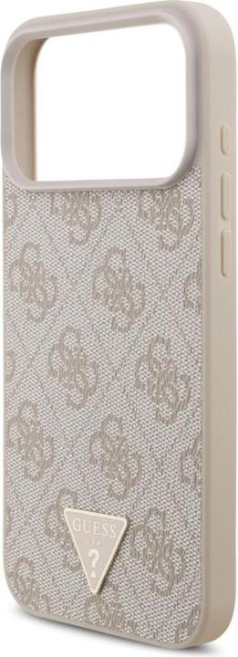 Produktbild Etuui Case Guess 4G Strap Triangle Logo MagSafe for iPhone 17 Pro Max pink (Apple iPhone 17 Pro Max)