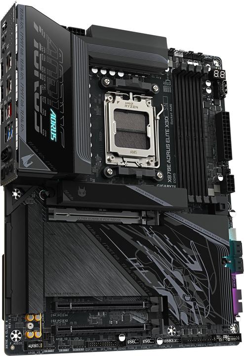 Produktbild Gigabyte X870E AORUS ELITE X3D (AM5, AMD X870E, ATX)
