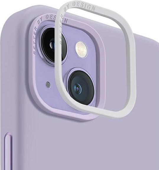 Actual product image Uniq etui Lino iPhone 14 Plus 6.7" lilac/lilac lavender (Apple iPhone 14 Plus)