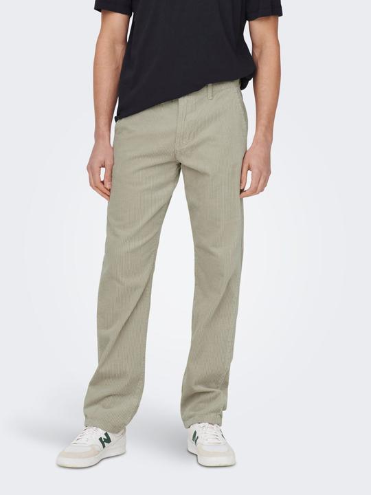 Produktbild Only & Sons Loose Fit Samt Hose (W30/L32)