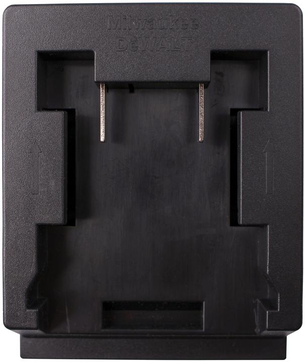 XCell 149012 Charging cradle Work battery adapter for DeWALT and Milwaukee
