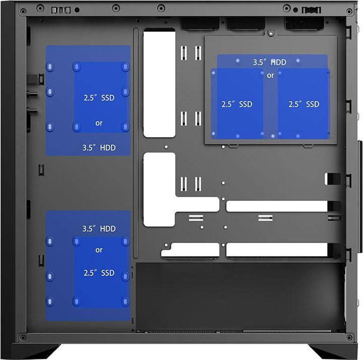 Produktbild Itek Woody (mATX, ATX, Mini-ITX)